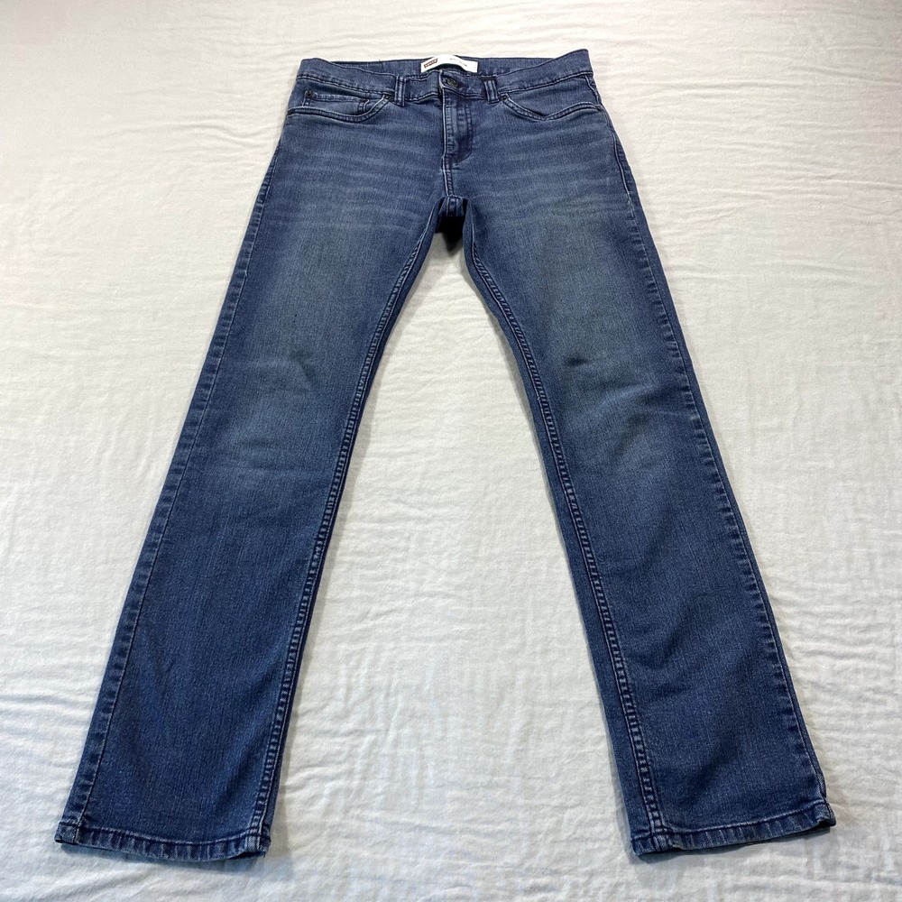 Levis 511 Jeans Womens 18 R 29x29 Blue Denim Slim Fit Dark Wash Stretch Ladies‎